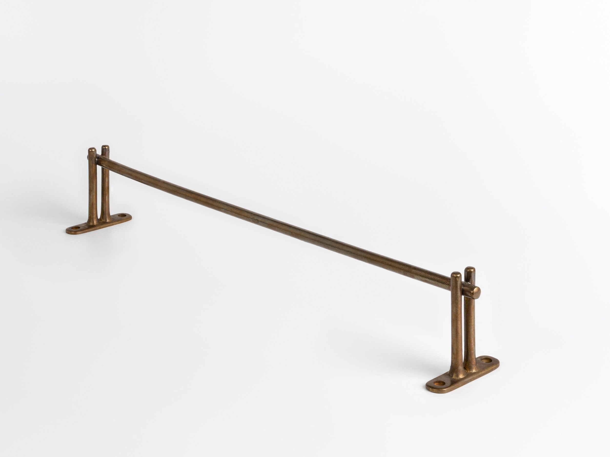 TOWEL HANGER BRONZE Towel Rack Bathroom Towel Bar - Etsy
