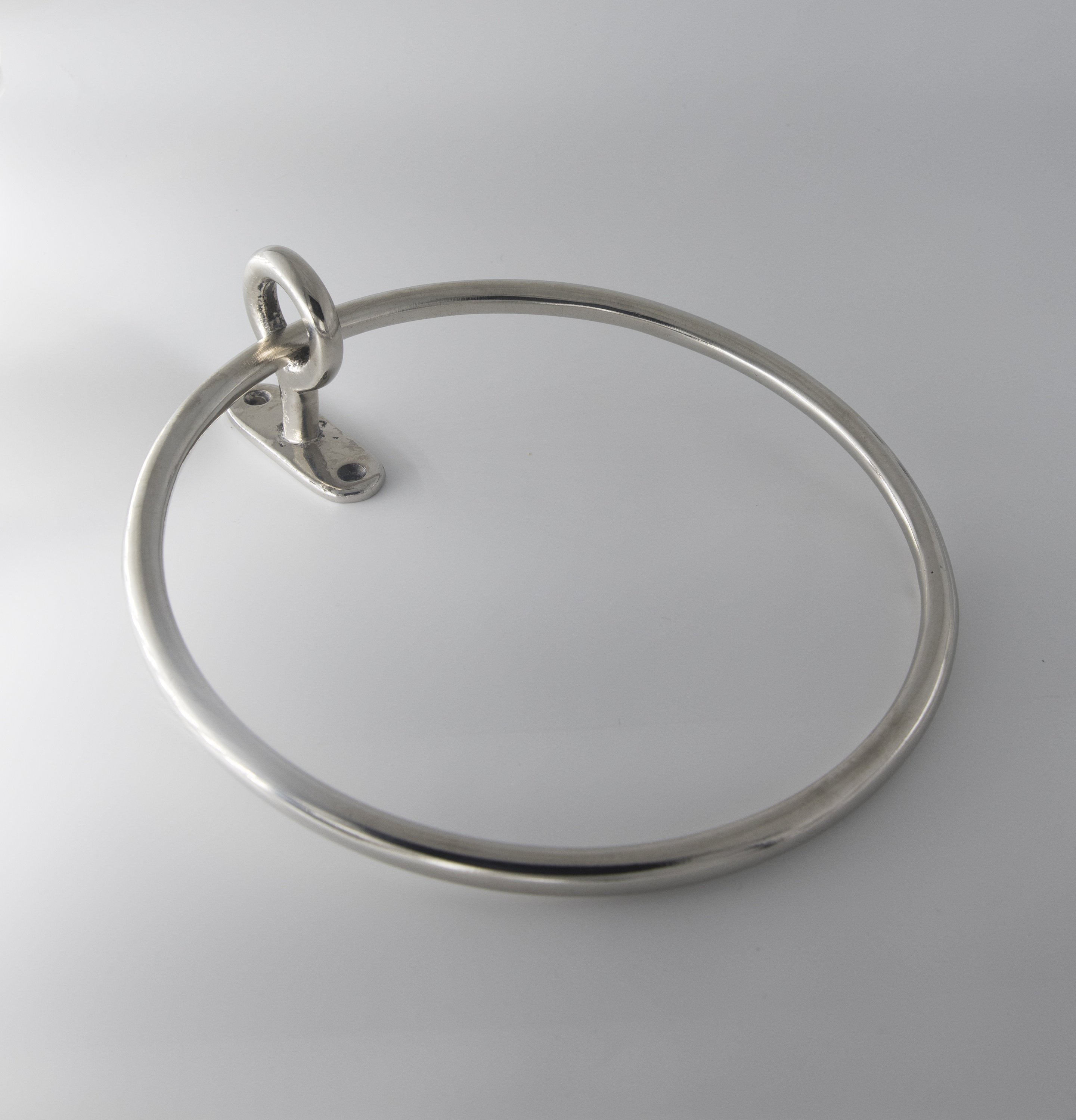 BATH TOWEL HOLDER Nickel Polished Towel Hanger Hardware Etsy