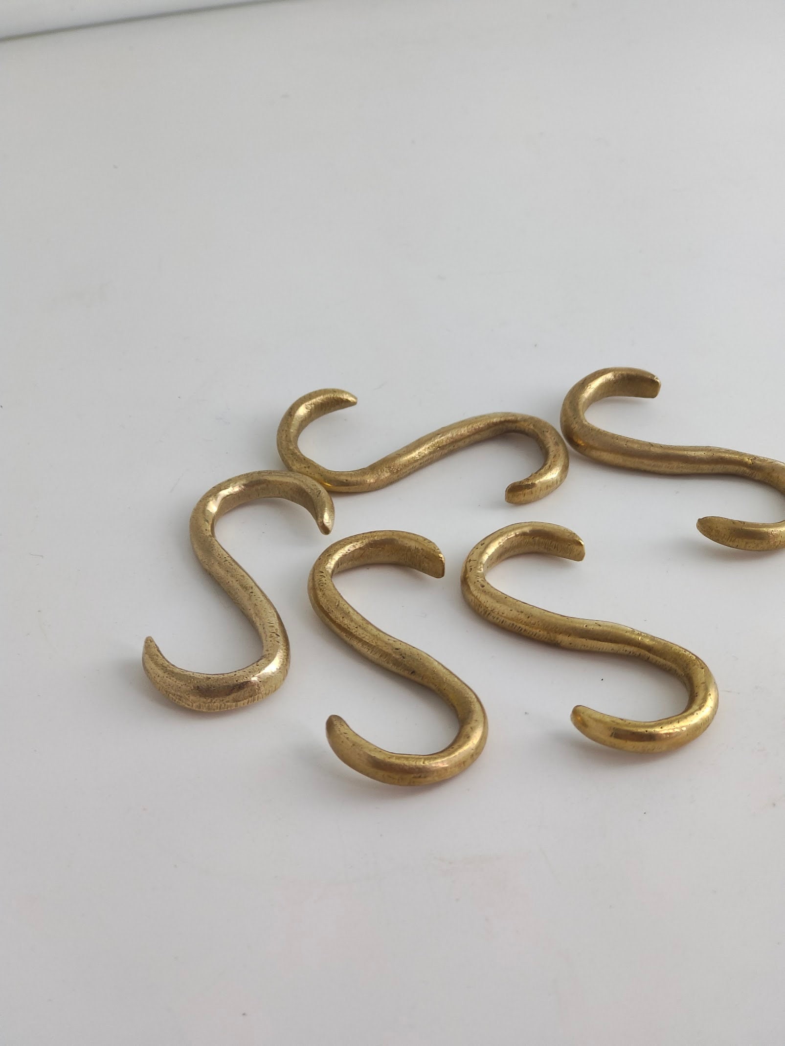 KITCHEN HANGING RAIL Brass Pan Rail Kitchen Storage 5 Pan Etsy