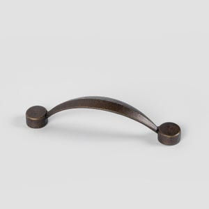 Handcrafted Solid Brass Cabinet Handles - Modern Dresser Drawer Door Pull For Bathroom Cupboards