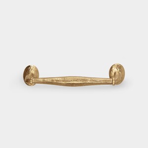 Recycled Brass CABINET DRAWER PULL Handle In Multiple Finishes And Fours Sizes Antique Hand Crafted Cabinet Hardware Handle image 4