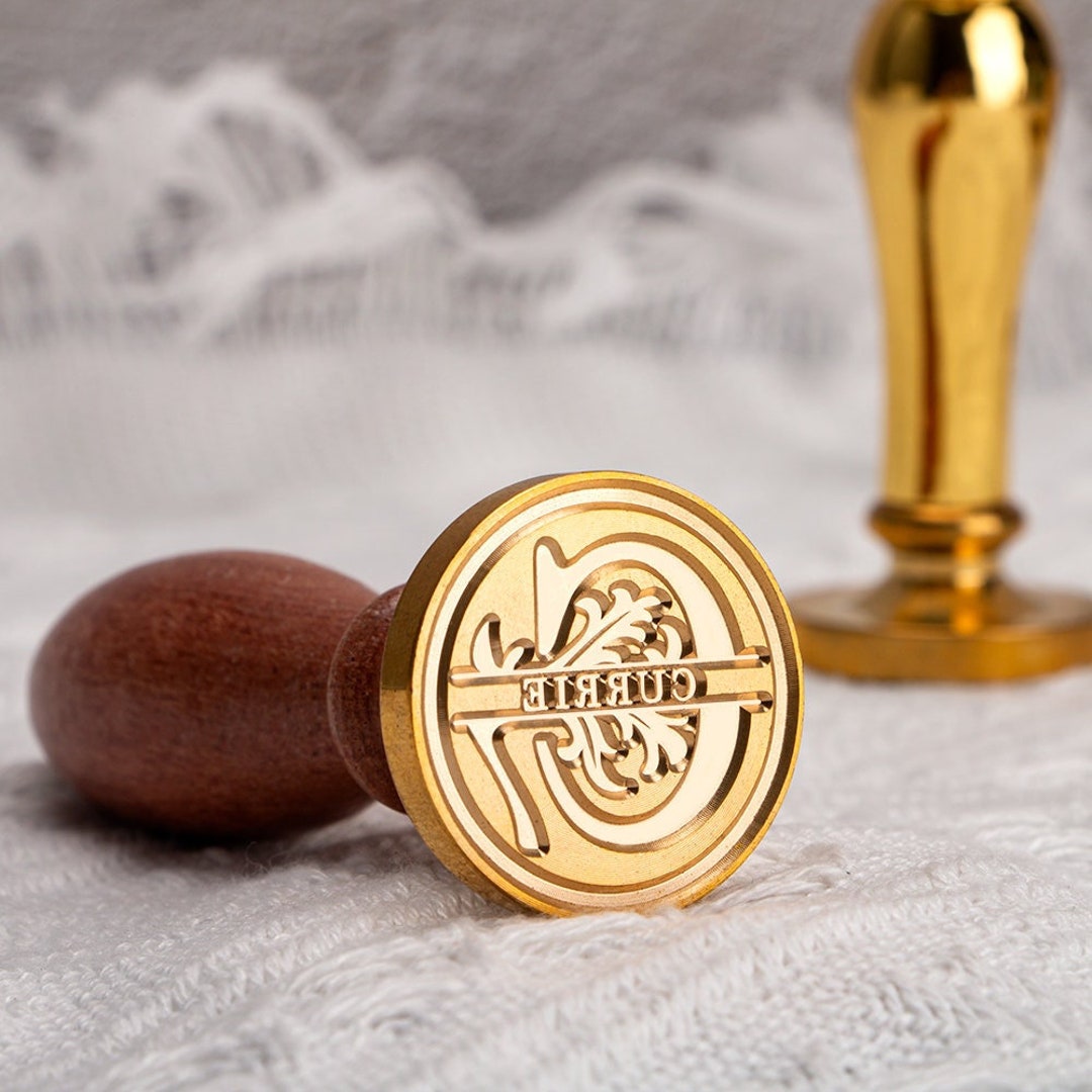Custom Name Wax Stamp Personalized Initials & Name Wax Seal Etsy