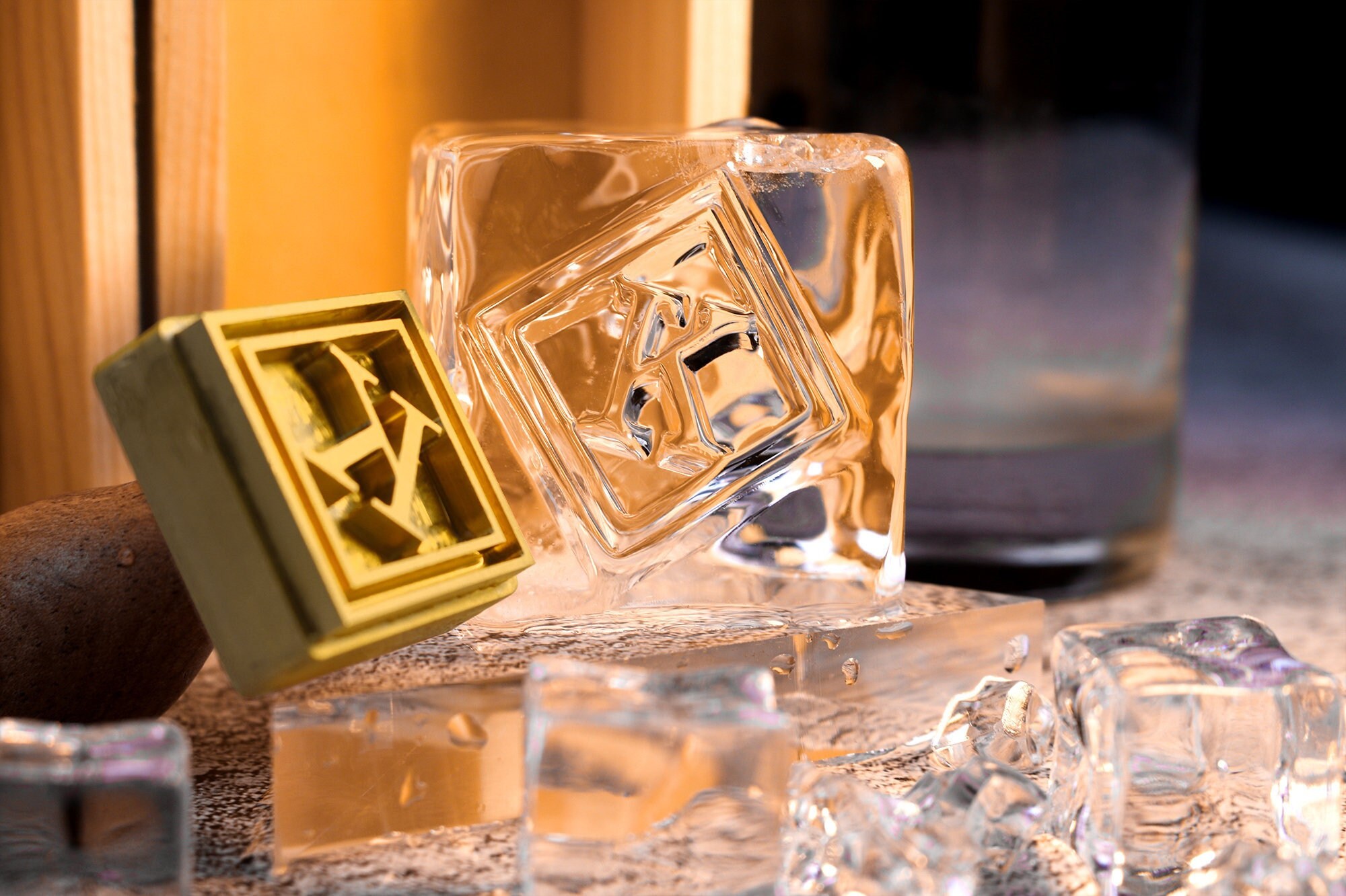 Customized Ice Cube Branding Iron Stamp for Ice Cubes Iron Etsy