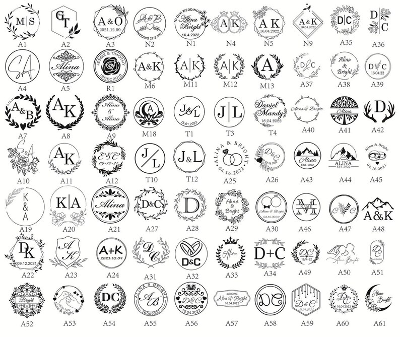 Custom Acrylic Rubber Stamp Logo Rubber Stamp Custom Logo Etsy