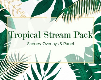 Download Tropical Overlays Etsy