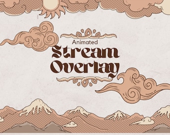 Animated Twitch Overlay Medieval Stream Pack - D&D inspired Scenes, Premade Overlays, Panels