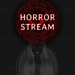 Animated Twitch Overlay Tomie Horror Stream Package - Premade Overlay, Scenes, Panels