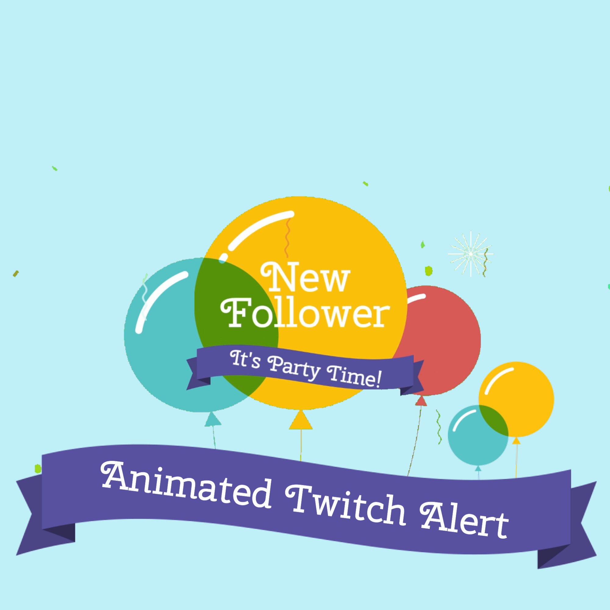 Animated Twitch Alert Bundle Birthday Stream New Donation Etsy Animated Twitch Alert Bundle Birthday Stream New Donation Etsy