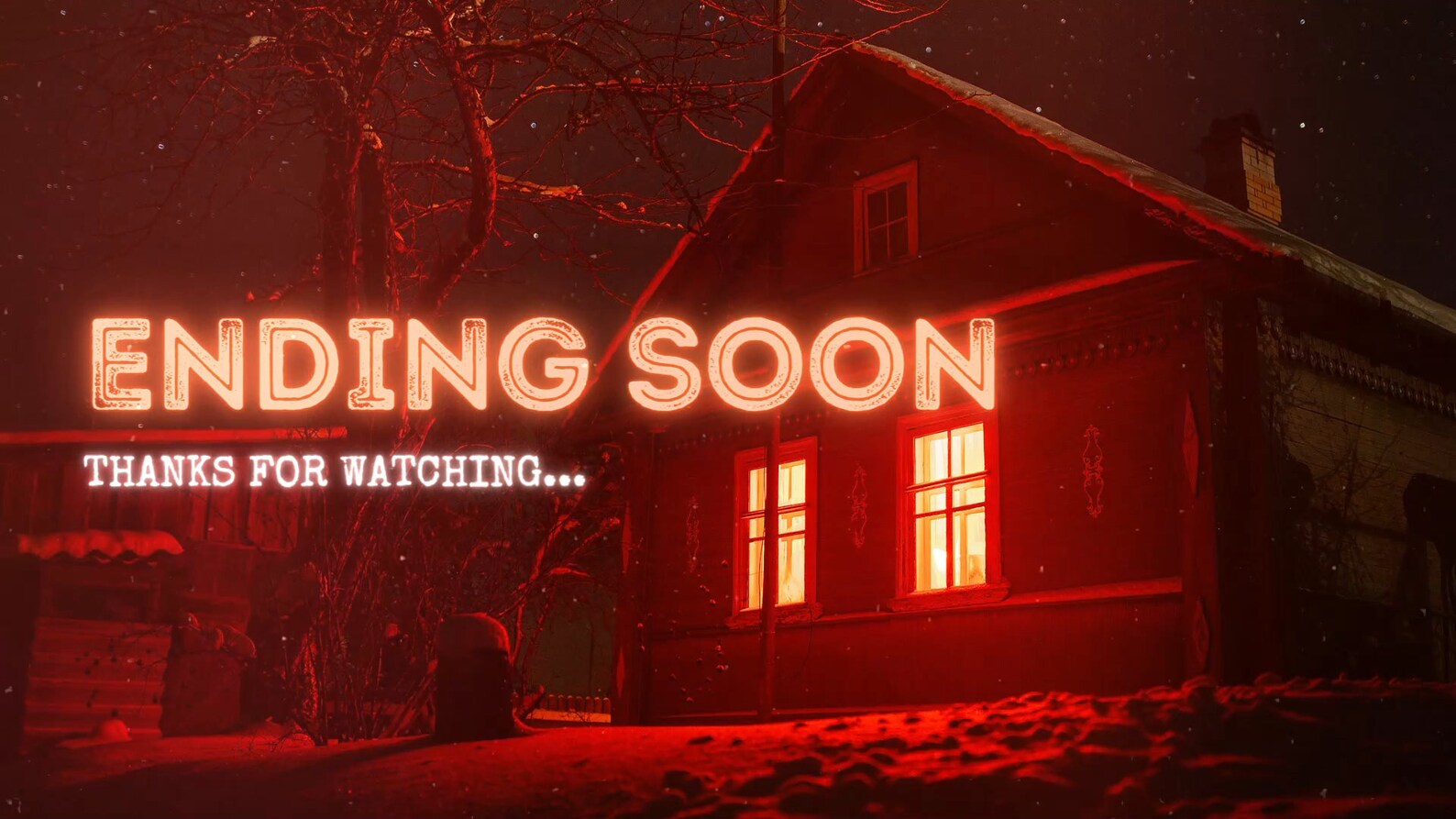 Animated Twitch Overlay Horror Stream Scenes for Horror Stream Etsy