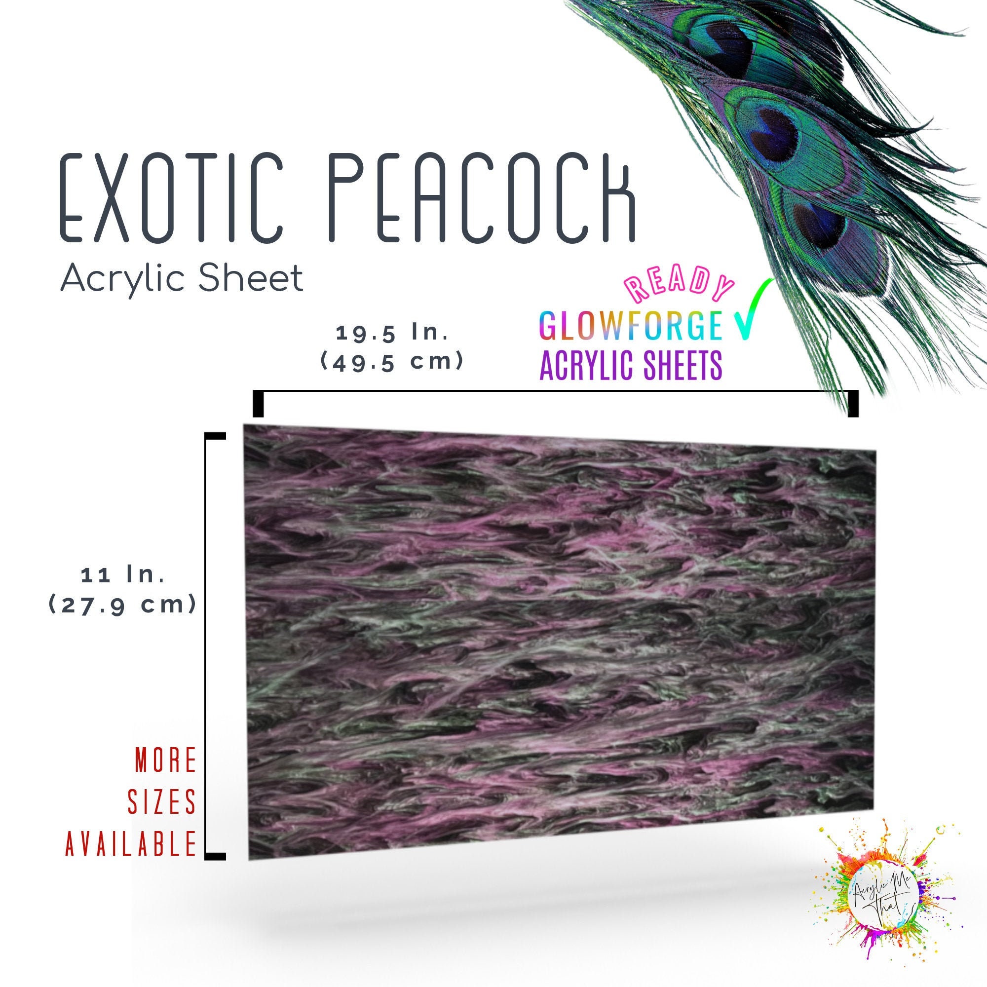 Acrylic Sheet Laser Safe Marble PMMA Rose Gold Swirl Etsy