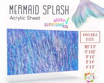 Acrylic Sheets Glowforge safe marble glitter acrylic sheet cast PMMA laserable plastic blanks cnc laser material plexiglass board pearl