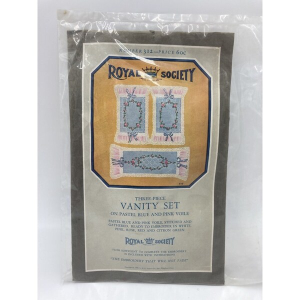 Royal Society Embroidery Etsy