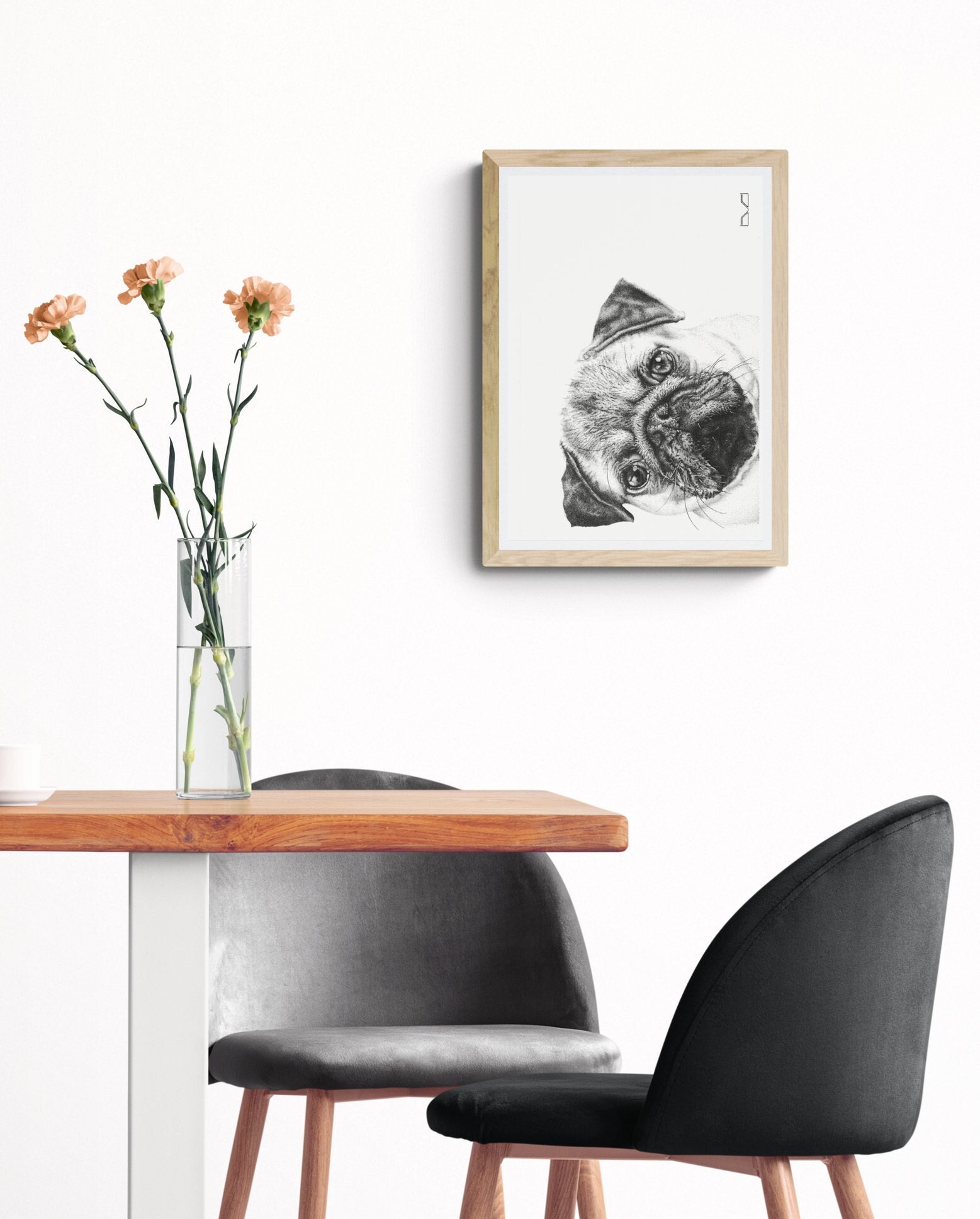 Print Carlin Marlo Pointillisme