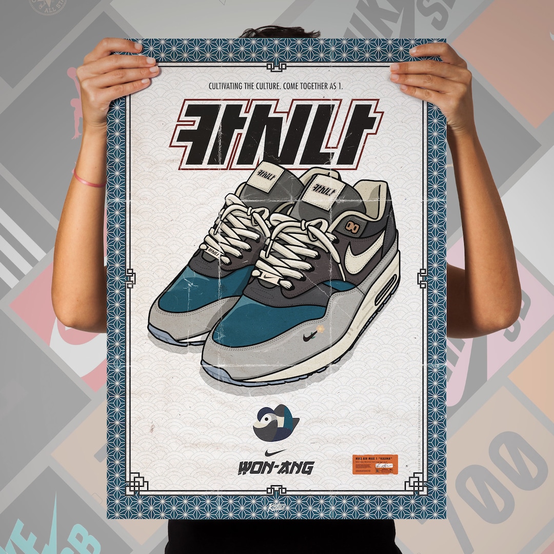 Nike Revolution Nike Pink WeiÃƒÂŸ Kasina Air Max One Dessin Poster