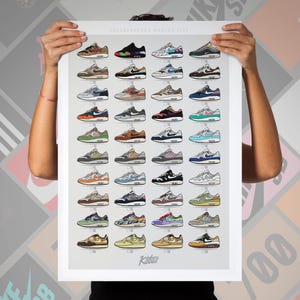 Nike Air Max 1 Poster mit der Aufschrift &quot;&quot;neue Fahndung&quot;&quot; (50 x 70 cm)&quot;