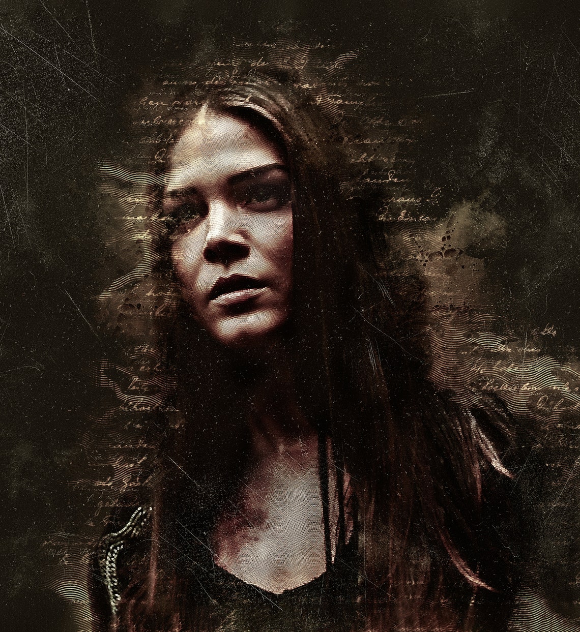 The 100 Octavia Blake Blodreina Mystery Poster Canvas Wall | Etsy