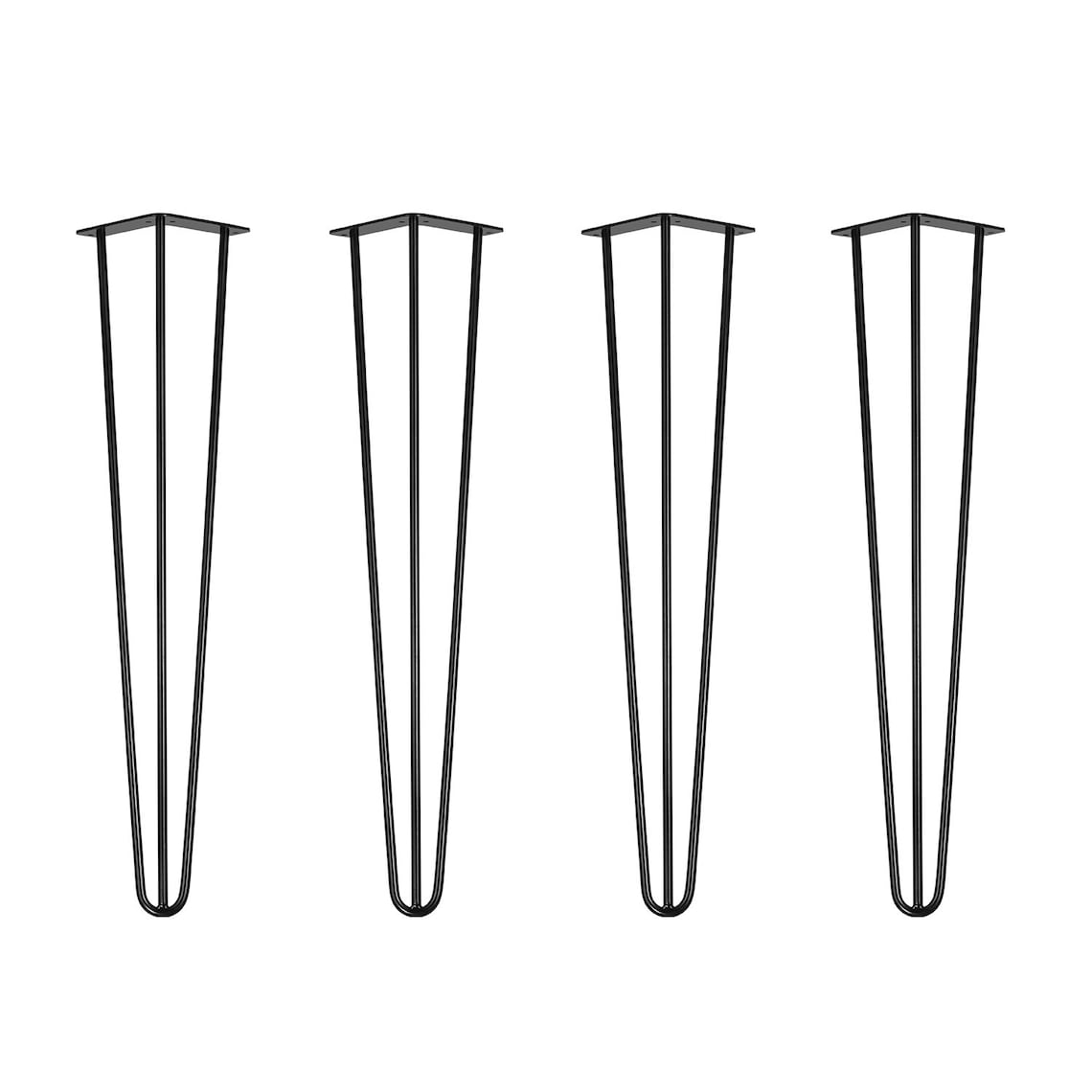 Hairpin Legs Set of 4 Coffee Table All Sizes Table Legs Etsy UK