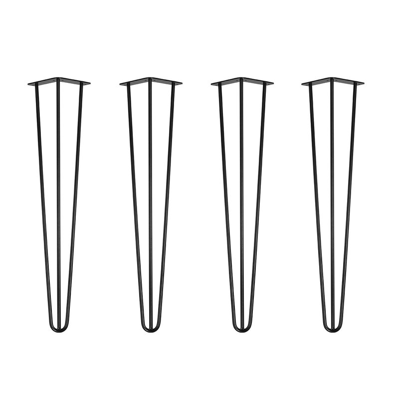 Hairpin Legs Set of 4 Coffee Table All Sizes Table Legs Etsy UK