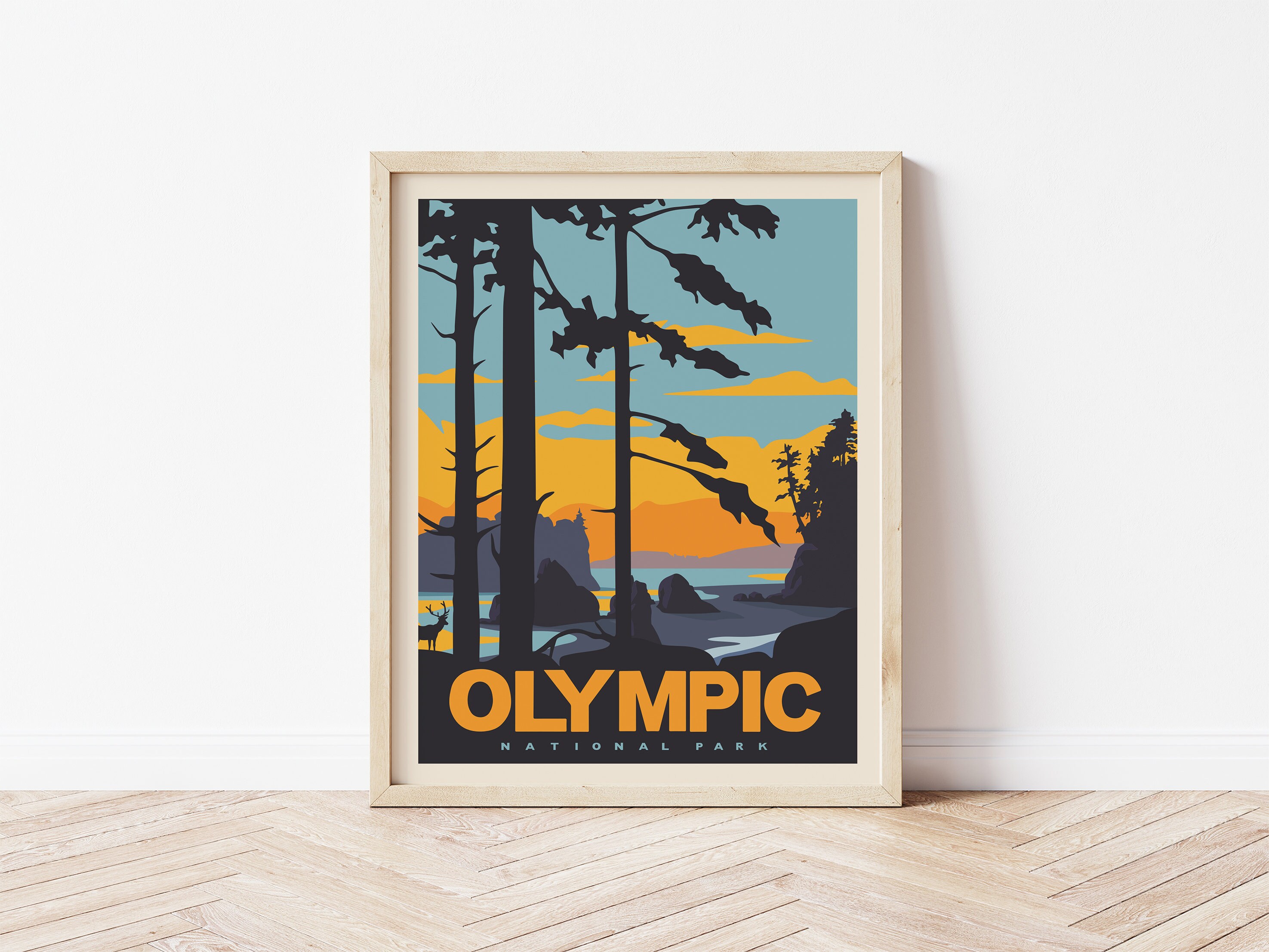 Discover Voyage Du Parc National Olympique Poster