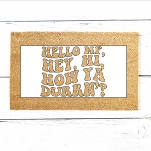 Doormat Stencil, Stencil for Doormat, Doormat Reusable Stencils, Stencils for Rugs, DIY Activities, Welcome Mat, DIY Party, Arts and Crafts