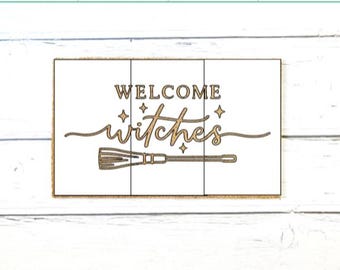 Boo Y'all Doormat Stencil, Halloween Stencil, DIY Activities, Paint Party, Arts and Crafts, Cowboy Ghost
