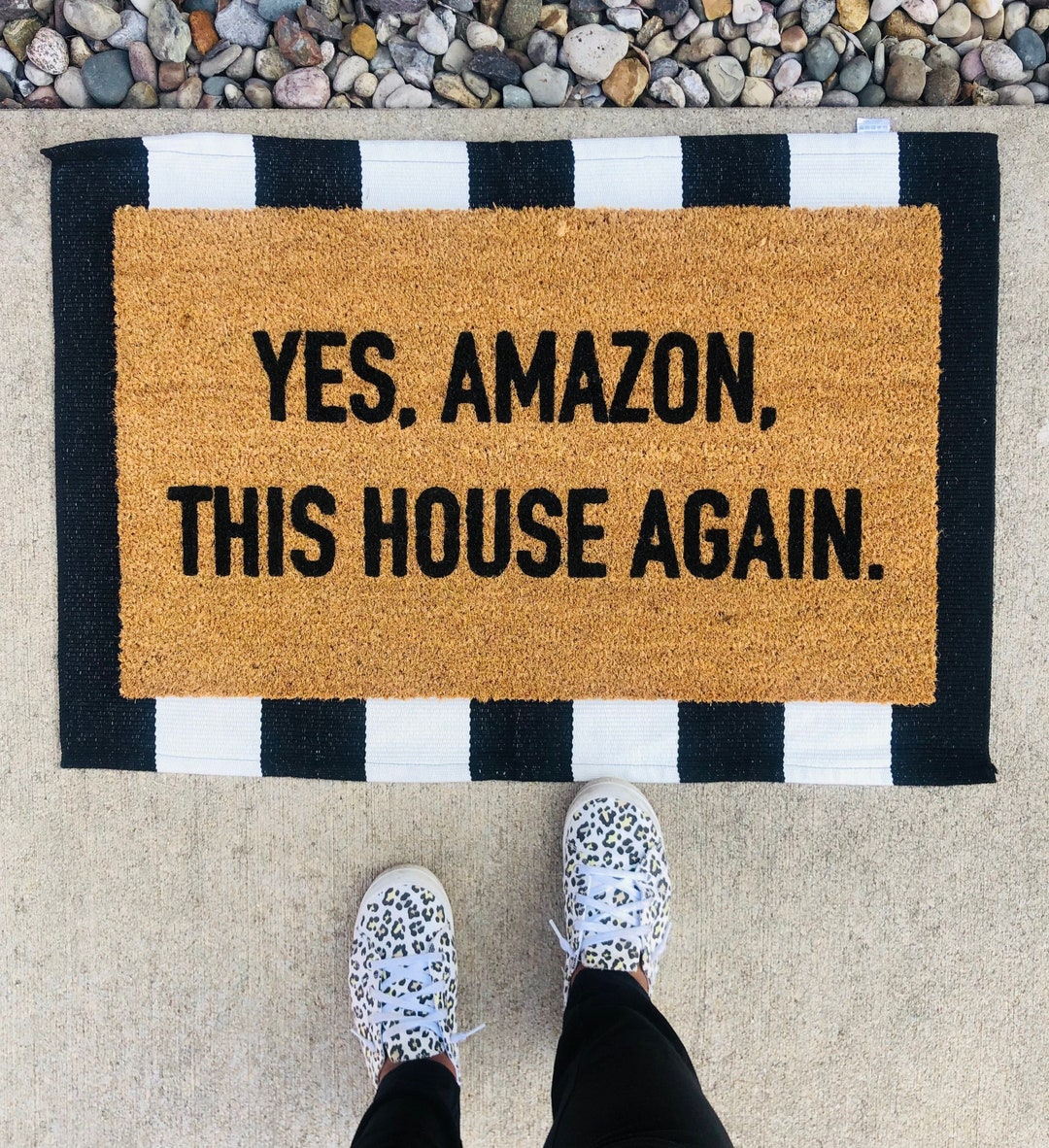 Funny Doormat, Cute Doormat, Welcome Mat, Housewarming Gift, Birthday ...
