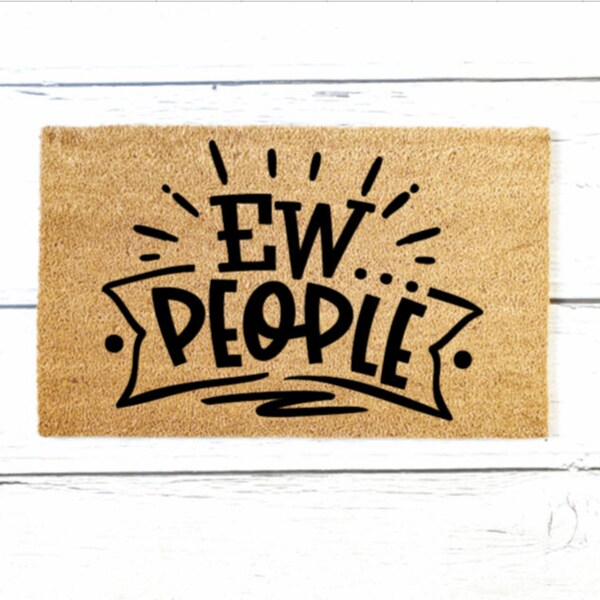 Ew Door Mat Etsy