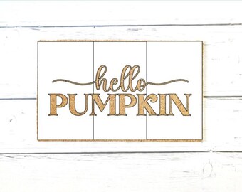 Doormat Stencil, DIY Activities, Welcome Mat, Birthday Gift, Housewarming Gift, DIY Party, Arts and Crafts, Hello Pumpkin