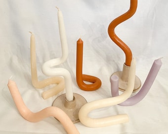 Bendy twist candles