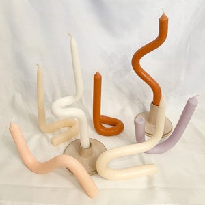 Bendy twist candles