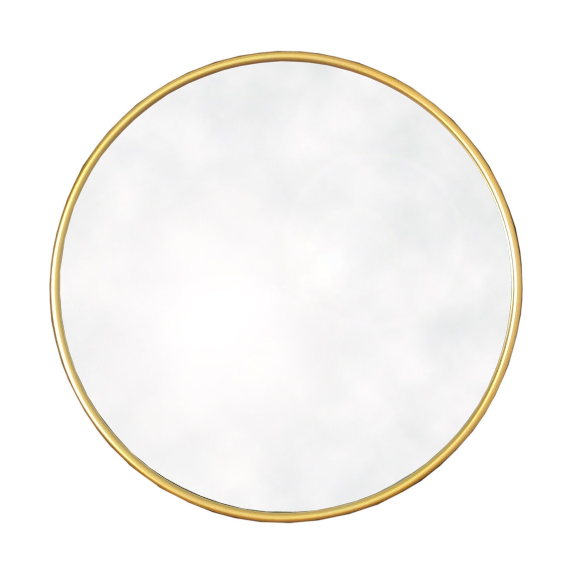 Large Round Gold Mirror Bedroom Bathroom Mirror Etsy
