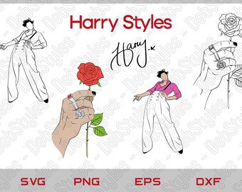 Download Harry Styles Svg Harry Styles Autograph And Logo Included Etsy
