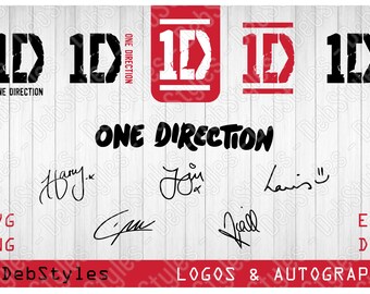 one direction svg etsy