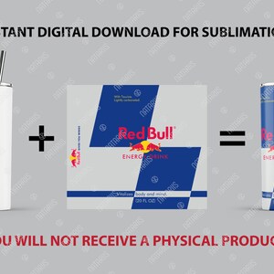 16 Red Bull Templates Seamless Straight PNG Designs 20oz - Etsy