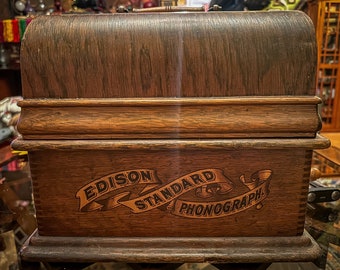 Edison Model C Standard Phonograph Ca. 1900