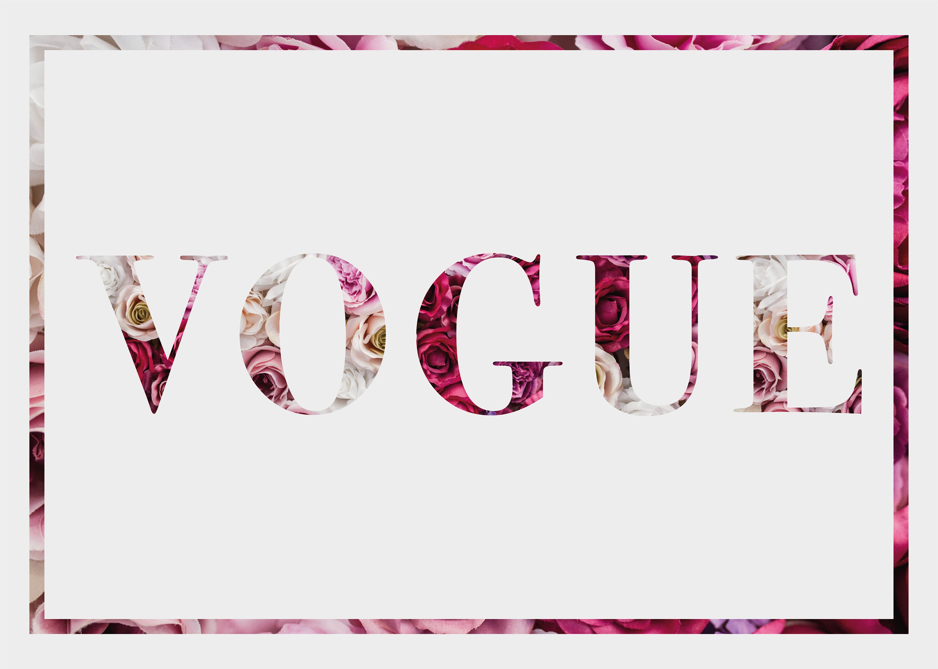 Affiche Vogue | Mode