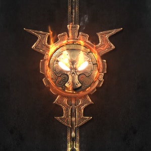 Skull Pendant Stream Transition | Animation transition | Twitch Stinger