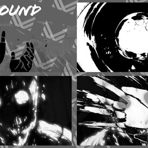 Animated Dark Anime Stream Package: Rage Overlay, Screens, Alerts - Etsy