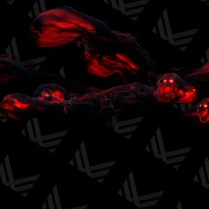 Dark Alerts - full Animated  |Pack with 6| Red Version + Sound