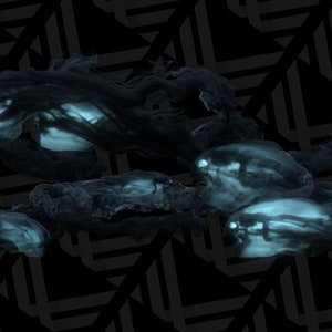 Dark Alerts - full Animated |Pack with 6| Blue Version + Sound