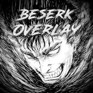 BESERK OVERLAY Stream Package | Guts Rage | Manga style (Intermission, Chatting, Screens, Webcam, Alerts, Panels, Transition)