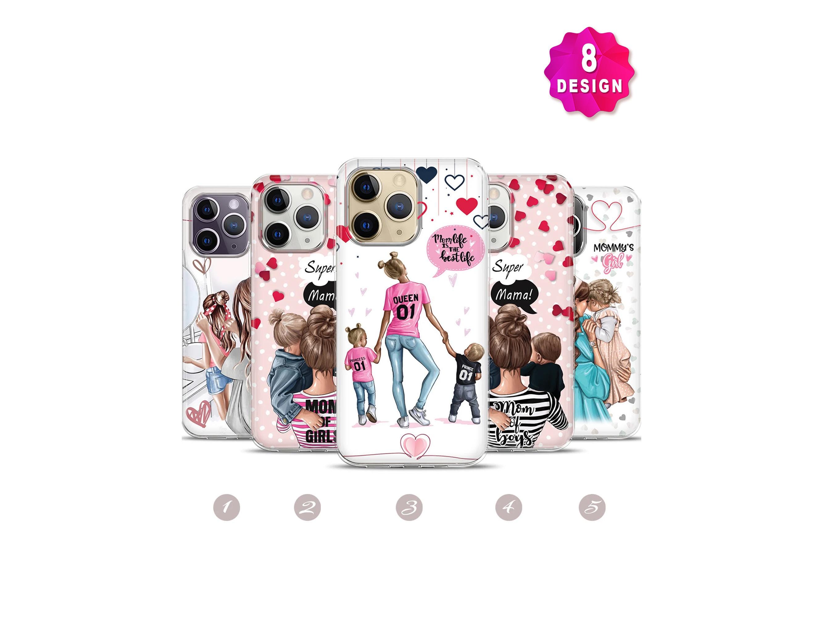 Girl Mom Mother Mama Phone Case,best Mom Daughter Phone Case