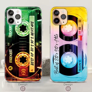 iPhone 17/16/15 Pro Retro Y2K iPhone MagSafe Case, 80s 90s Gifts, Mixtape Cassette Tape Vintage Phone Case, Mom Dad Gift Ideas image 10