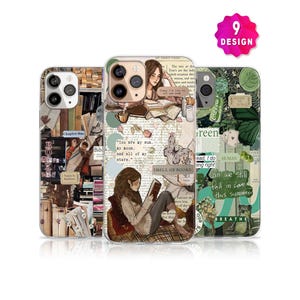Custom Bookish iPhone 17/16/15 Pro Max Case: Gift For Readers Book Lovers, Bookworm Gifts For Girls