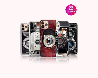 Retro Vintage Old Camera iPhone 17/16/15/14/13 Pro Max Case: 70s 80s Style Protective TPU silicone Case