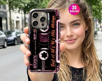 80s 90s Mixtape Design for Samsung Galaxy S26 S25 S24 Ultra