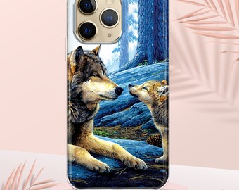 Coque IPhone Wolf Par DrippzApparel - Étui Fin Et Résistant