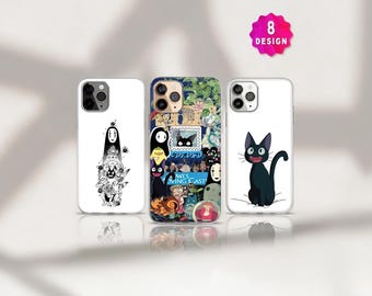 Japanese Anime Girl Manga Collage Phone Case, iPhone 15 14 13 Pro MagSafe Case, Ukiyo-e japanese Anime Art Phone Case,Samsung S24 S23 Case
