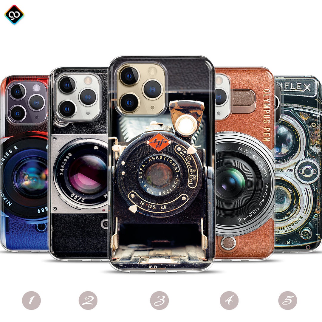 Camera iPhone 15 Pro Case,vintage Camera for iPhone Case,70s 80s