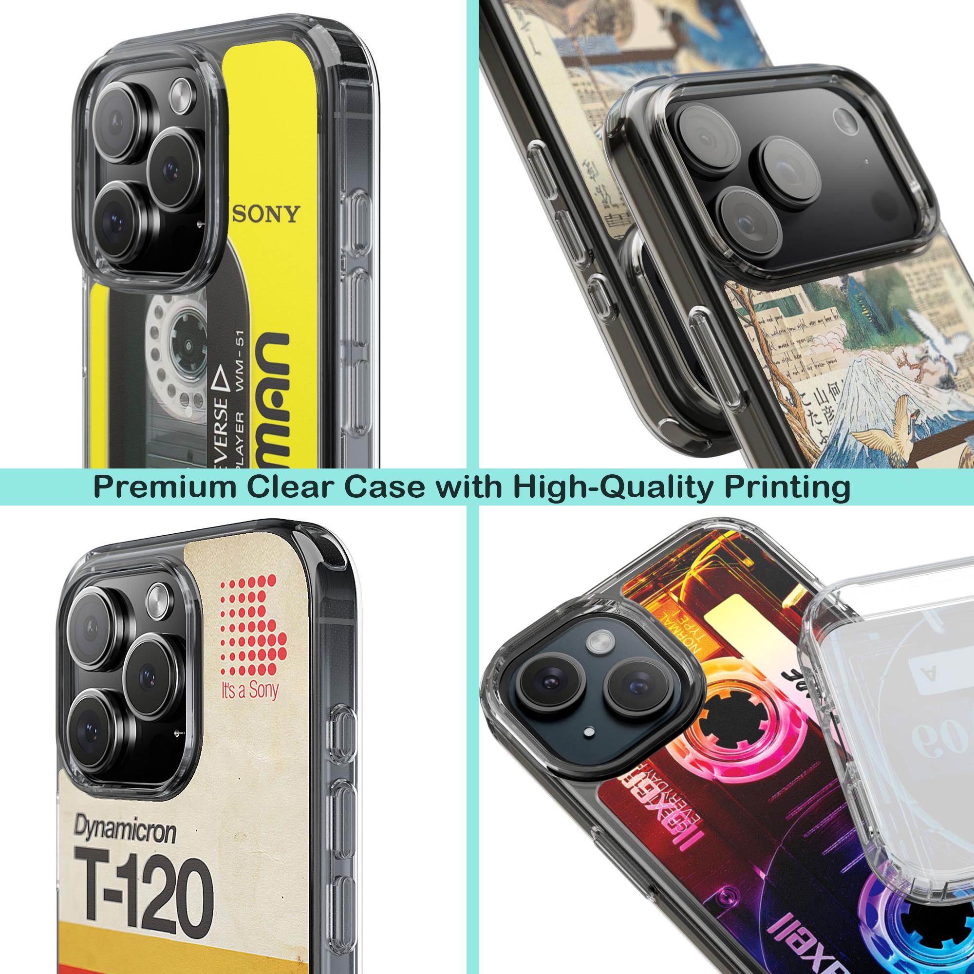 Japanese Lucky Cat Phone Case, iPhone 15 14 12 13 Magsafe Case